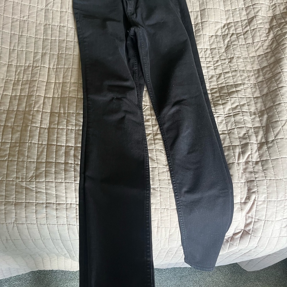 Athleta Black Skinny Jeans Sleek Fit